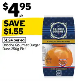 Woolworths Brioche gourmet burger buns offer