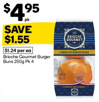 Woolworths Brioche gourmet burger buns offer