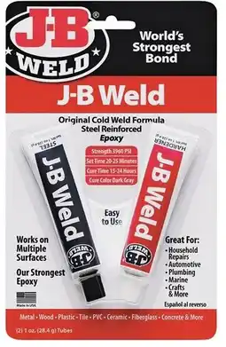Autopro JB Weld Liquid Steel & Hardener Epoxy Adhesive offer