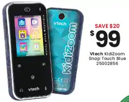Toymate Vtech KidiZoom Snap Touch Blue offer
