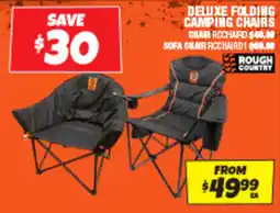 Autobarn Rough country deluxe folding camping chairs offer