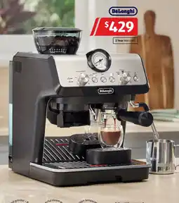 ALDI De'Longhi Espresso and Cappuccino Maker with Grinder offer