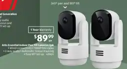 ALDI Arlo Essential Indoor Pan Tilt Cameras offer