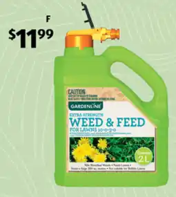 ALDI Weed & Feed • Extra strength offer