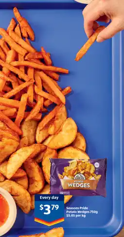 ALDI Seasons Pride Potato Wedges offer