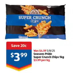ALDI Seasons Pride Super Crunch Chips offer