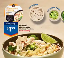 ALDI Urban Eats Pho Bowls offer
