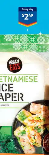 ALDI Urban Eats Rice Paper offer