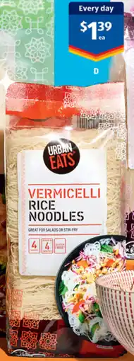 ALDI Urban Eats Vermicelli Rice Noodles offer