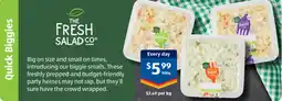 ALDI Fresh salad offer