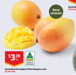ALDI Australian Kensington Pride Mangoes offer