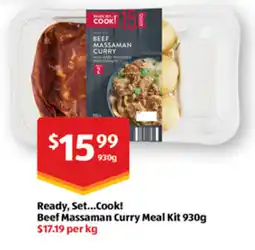 ALDI Beef Massaman Curry Meal Kit offer