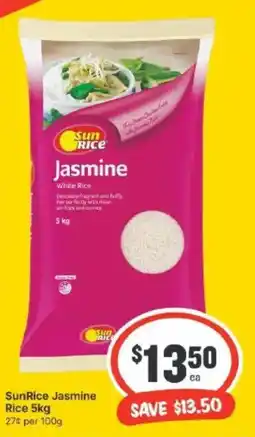IGA SunRice Jasmine Rice offer