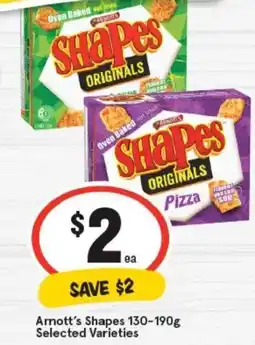 IGA Arnott's Shapes Selected Varieties offer