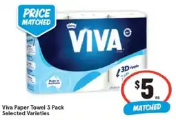 IGA Viva Paper Towel offer