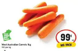 IGA West Australian Carrots offer