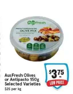 IGA Aus Fresh Olives or Antipasto offer