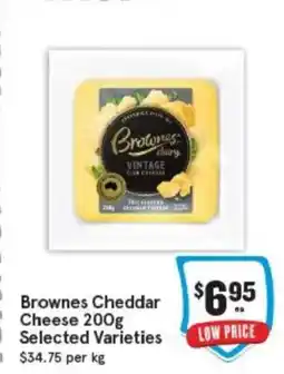 IGA Brownes Cheddar Cheese offer