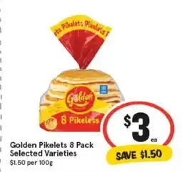 IGA Golden Pikelets offer