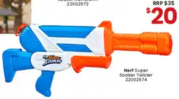 Toymate Nerf super soaker twister offer