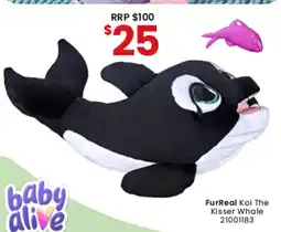 Toymate FurReal Koi The Kisser Whale offer
