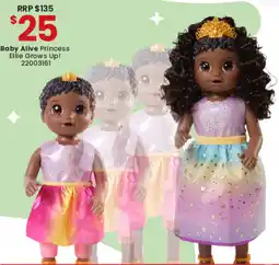 Toymate Baby Alive Princess Ellie Grows Up! offer