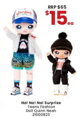 Toymate Na! Na! Na! Surprise Teens Fashion Doll Quinn Nash offer