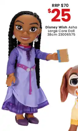 Toymate Disney Wish Asha Large Core Doll offer