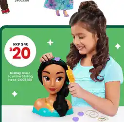 Toymate Disney Basic Jasmine Styling Head offer