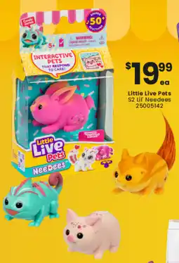 Toymate Little Live Pets S2 Lil' Needees offer