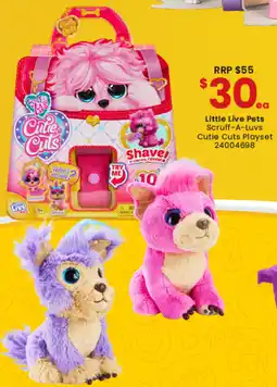 Toymate Little Live Pets Scruff-A-Luvs Cutie Cuts Playset offer