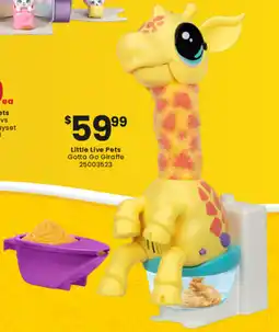 Toymate Little Live Pets Gotta Go Giraffe offer