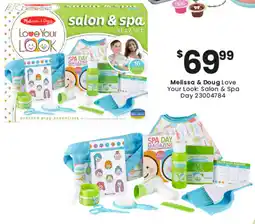 Toymate Melissa & Doug Love Your Look: Salon & Spa Day offer