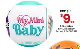 Toymate 5 Surprise My Mini Baby Series 1 offer