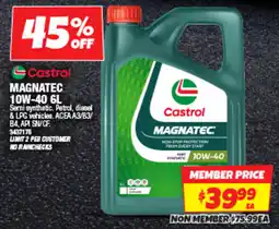 Autobarn Castrol magnatec 10w-40 offer