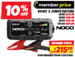 Autobarn Boost x jumpstarters offer