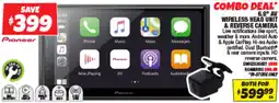 Autobarn 6.8" av wireless head unit & reverse camera offer