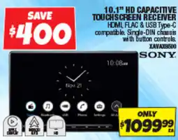 Autobarn 10.1" hd capacitive touchscreen receiver offer