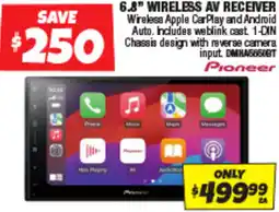 Autobarn 6.8" wireless av receiver offer