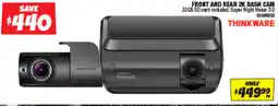 Autobarn Front and rear 2k dash cam offer
