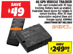 Autobarn 4g gps vehicle tracker offer