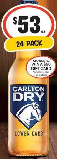 IGA Liquor Carlton Dry offer