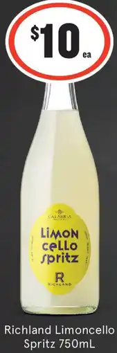 IGA Liquor Richland Limoncello LIMON cello spritz offer