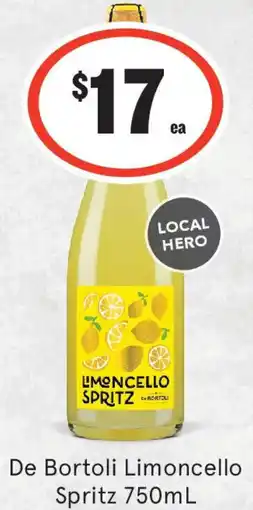 IGA Liquor De Bortoli Limoncello Spritz offer