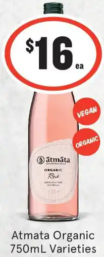 IGA Liquor Atmata Organic Varieties offer