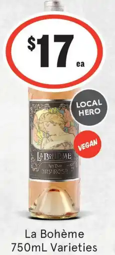 IGA Liquor La Bohème Varieties offer