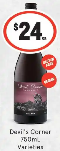 IGA Liquor Devil's Corner Varieties offer