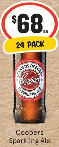 IGA Liquor Coopers Sparkling Ale offer