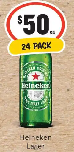 IGA Liquor Heineken Lager offer