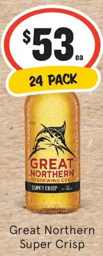 IGA Liquor Great Northern Super Crisp offer